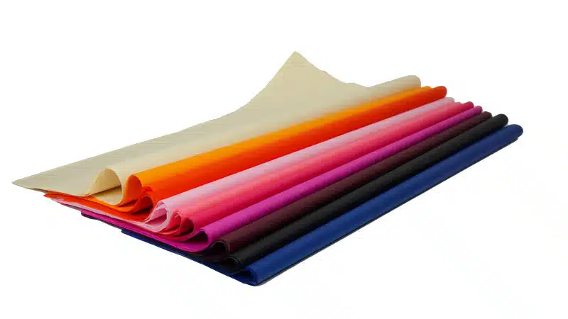Lot De 120 Feuilles De Papier De Soie - Pour Emballage Cadeau, Décoration, Bricolage - Couleurs Assorties