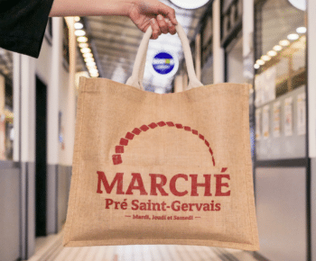 Sac en Jute pratique pour le marché